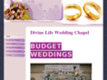 divinelifeweddingchapel.com