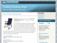 foldingrockingchair.net