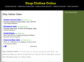 shoponlineclothes.com