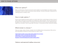 howtotradeoptions.net
