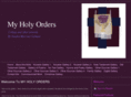 myholyorders.com