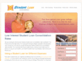 lowintereststudentloanconsolidationrates.com