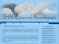 shapetorontophysiotherapists.com