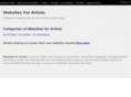 websitesforartists.com