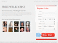 freepublicchat.com