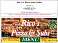 ricospizzaandsubs.com