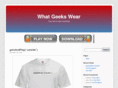 whatgeekswear.com