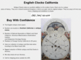 englishclockscalifornia.com