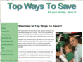 topwaystosave.com