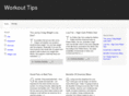 workoutips.com