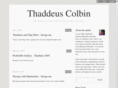 thaddeuscolbin.com