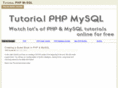 tutorial-php-mysql.com