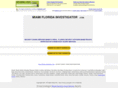 miamifloridainvestigator.com
