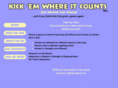 kickemwhereitcounts.com
