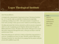 logostheologicalinstitute.com