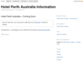 hotelperthaustralia.com