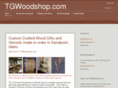 tgwoodshop.com
