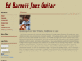 edbarrettjazzguitar.com