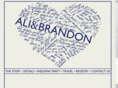aliandbrandon.com