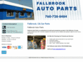 fallbrookautoparts.com