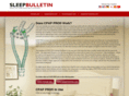 sleepbulletin.com