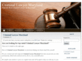 criminallawyermaryland.org