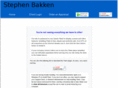 stephenbakken.com