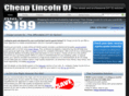 cheaplincolndj.com