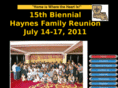 haynesfamilyreunion.com