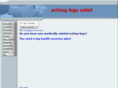 aching-legs-relief.org