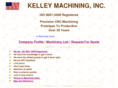 kelleymachining.com
