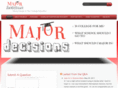 majordecisionsforcollege.com
