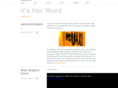 itsherword.com