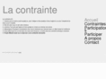 lacontrainte.be