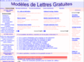 modeles-lettres-gratuites.com