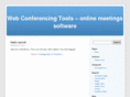 web-conferencing-tools.com