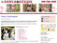 4pawsboutiqueusa.net