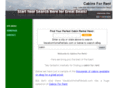 cabins-for-rent.com