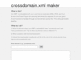 crossdomainmaker.com