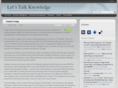 letstalkknowledge.com