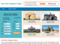 newdelhibangaloreflights.com