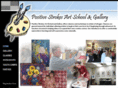 positivestrokesartschool.com