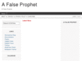 afalseprophet.com