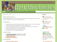 firstthebasics.com