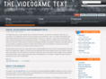 thevideogametext.com