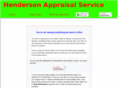 hendersonappraisalservice.com