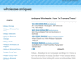 wholesaleantiquesonline.com