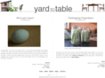 yardtotable.com