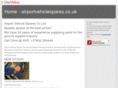 airportvehiclespares.com