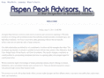aspenpeakadvisors.com